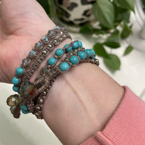 Elly Preston wrap beaded watch - Picture 2 of 3